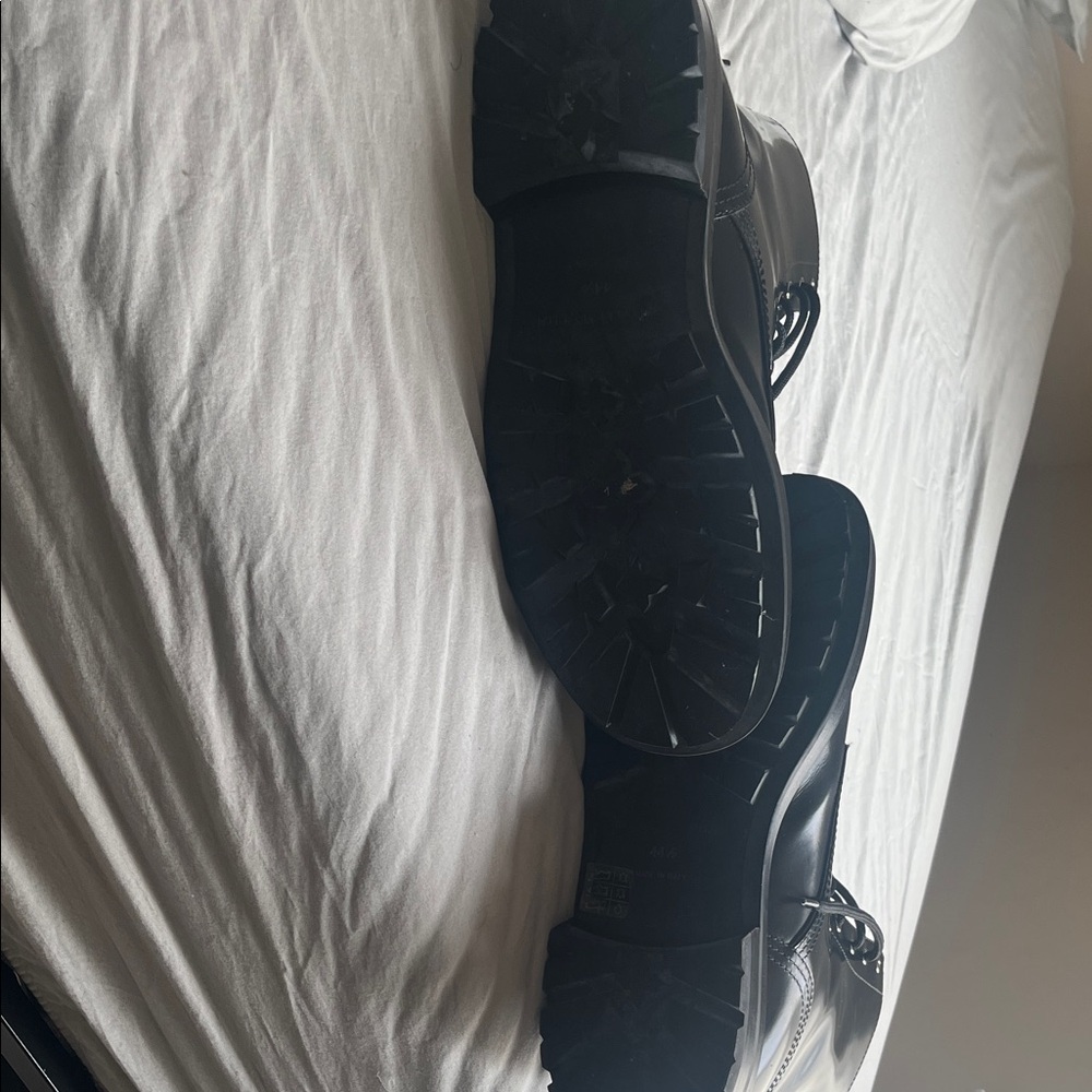 Alexander McQueen Black Men's Boots Size 44.5 (11) - Picture 3 of 4